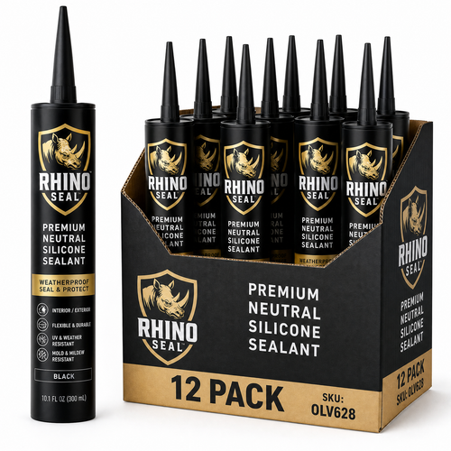 L2/L2MF (OLV628/628MF) Premium Neutral Silicone Sealant — 12-Pack Case