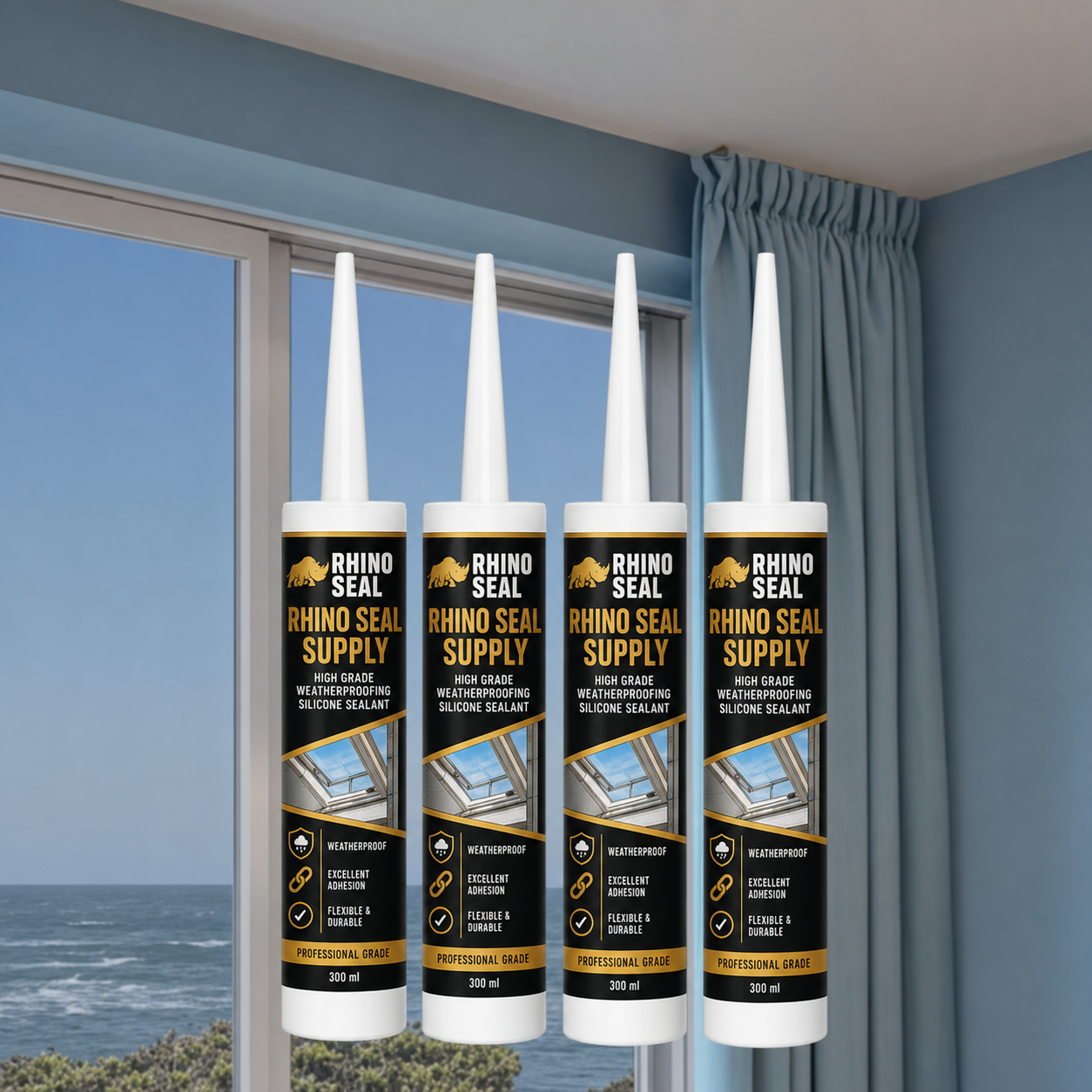 L2/L2MF (OLV628/628MF) Premium Neutral Silicone Sealant — 12-Pack Case