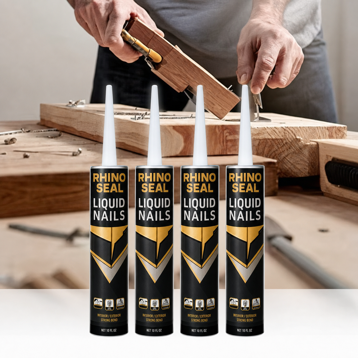 LQ10 Heavy Duty Construction Adhesive (with String)