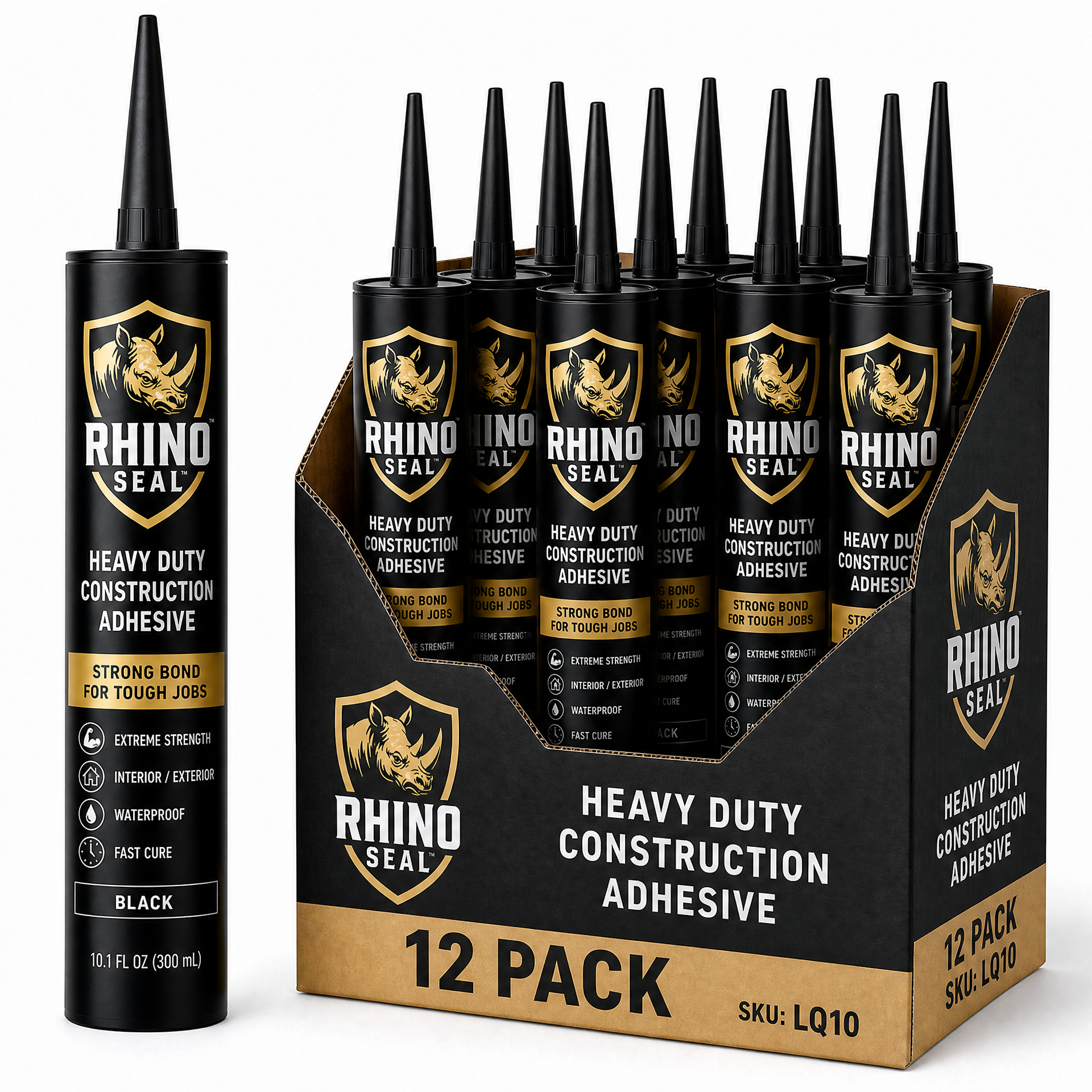 LQ10 Heavy Duty Construction Adhesive (with String)