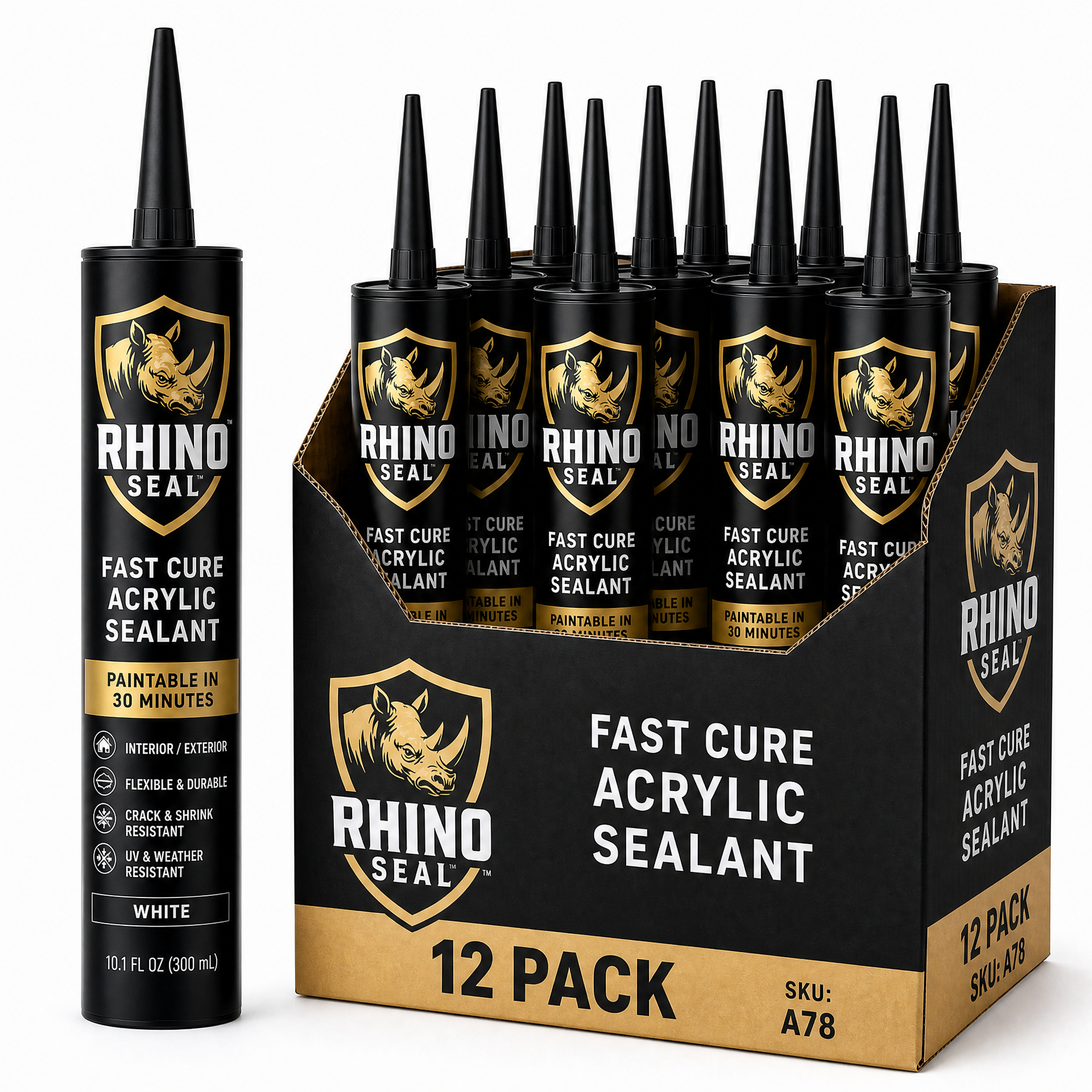 A78 Fast Cure Acrylic Sealant